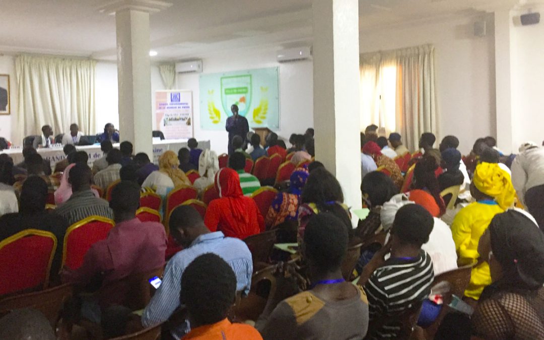 Abdoulaye Mady Ndiaye au Grand Forum de la Jeunesse de PIKINE