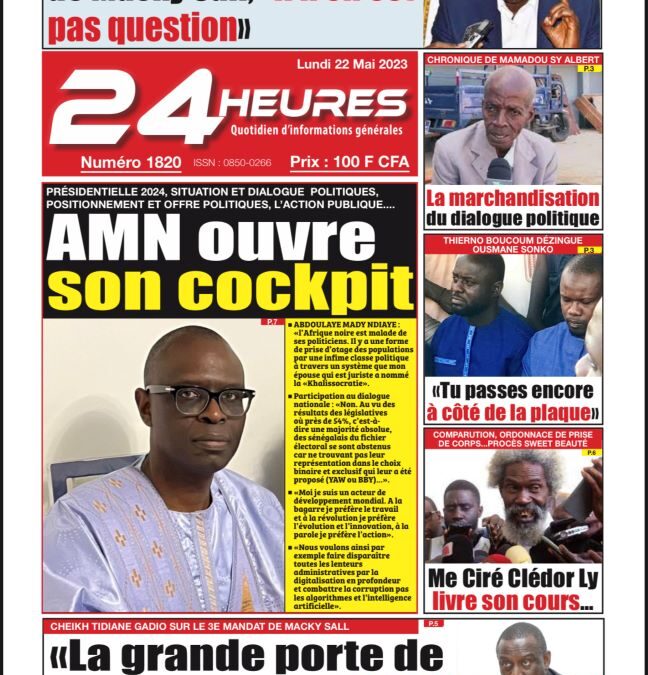 A la Une de 24 Heures Chrono : Situation de Tension et Crise au Sénégal avec les Elections Présidentielles de 2024